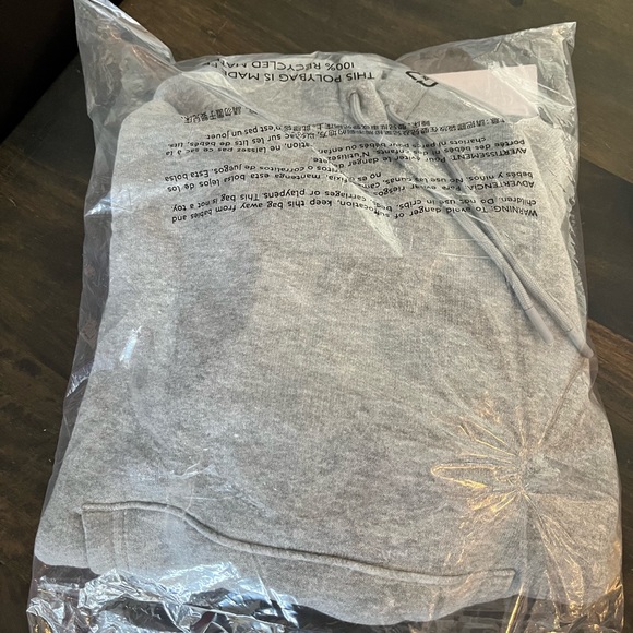 J. Crew Light Gray Heritage Terry Hoodie - Picture 5 of 5